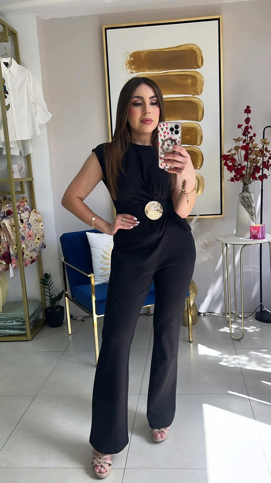 Black Asymmetrical Top